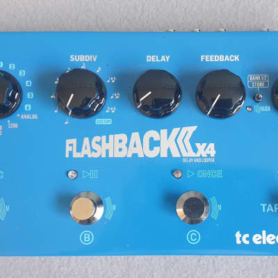 TC Electronic Flashback X4 Delay & Looper 2011 - 2019 - Blue image 3
