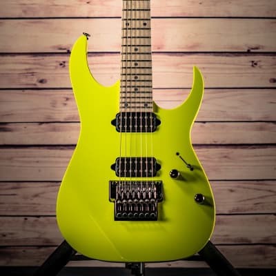 Ibanez RG752M Prestige 7-String (Desert Sun Yellow) | Reverb