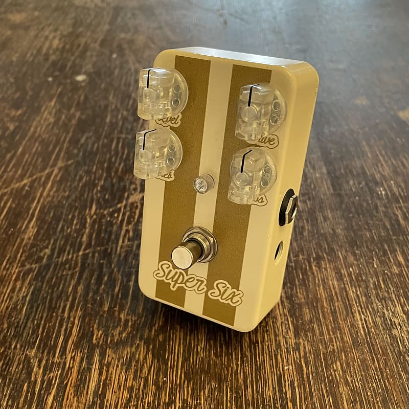 Lovepedal Super Six Stevie Mod White / Yellow | Reverb