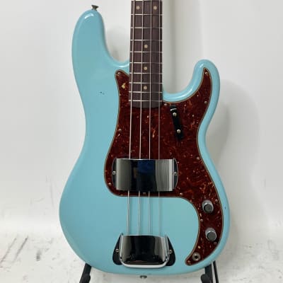 Fender Custom Shop '63 Precision Bass Journeyman - Daphne Blue image 2