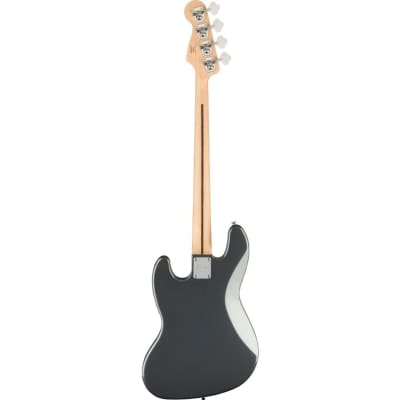 Squier AFFINITY SERIES JAZZ BASS (Charcoal Frost Metallic) image 4