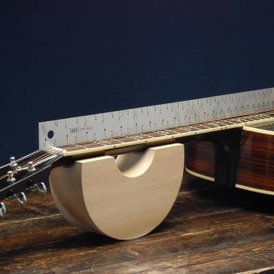 StewMac Rock-n-Roller Neck Rest, 5" height for acoustic guitars image 2