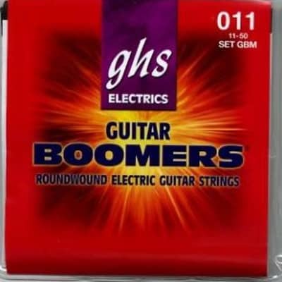 GHS Boomers Electric Guitar Strings, Medium, .011 image 1