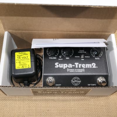 Fulltone Supa-Trem2 ST-2 Stereo Tremolo Auto-Panner Effect Pedal Same Day Shipping #DJ02 for sale