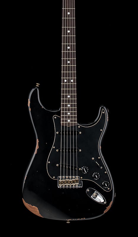 Fender Custom Shop Empire 67 Stratocaster Relic - Black #74229 image 1