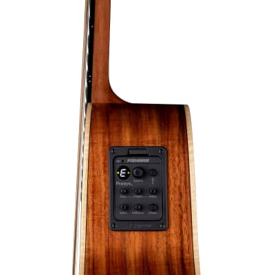 Luna Vista Wolf Tropical Wood Left-Handed Acoustic Guitar w/Case image 5