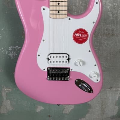 Squier Sonic Stratocaster HT H - Flash Pink image 2