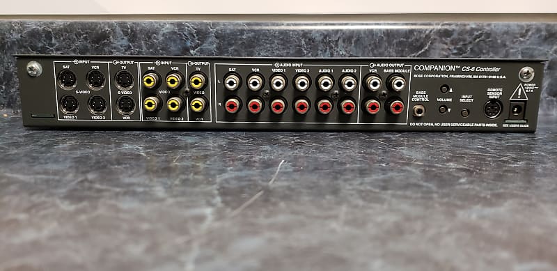 Bose CS-6 Controller w/remote and cables | Reverb