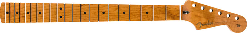 Fender - Roasted Maple Stratocaster Neck, 21 Narrow Tall Frets, 9.5", Maple, C Shape image 1