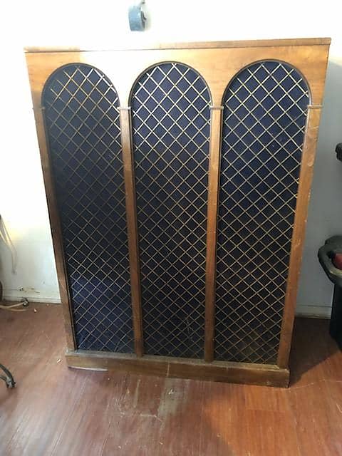 Bozak B-410 Moorish concert speakers Brown