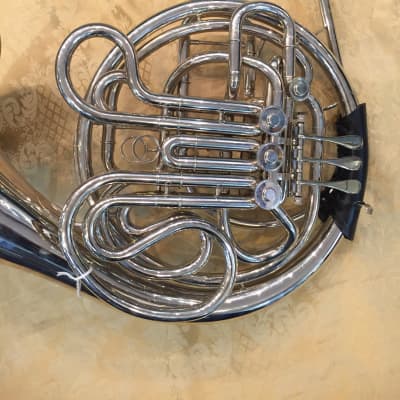 Musikwerks Double French Horn NEW-Copy of 8D-Nickel Plated-Nice Player-Economical! image 2