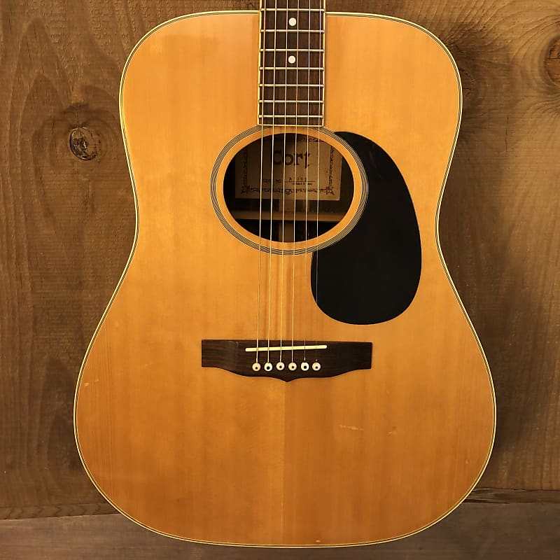 Cort AJ982 Vintage Dreadnought Acoustic Guitar Natural Reverb UK