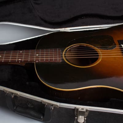 Gibson  J-45 Banner Flat Top Acoustic Guitar (1943), ser. #2681-24 (FON), molded plastic hard shell case. image 13