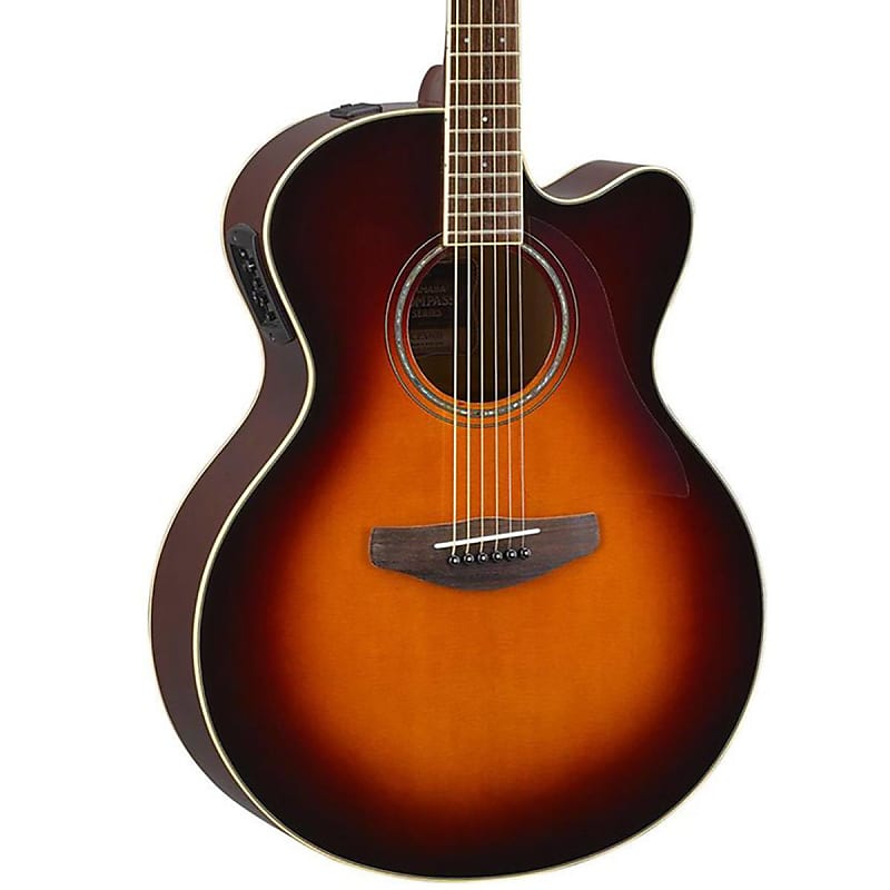 Yamaha CPX600 Acoustic-Electric Guitar (Old Violin Sunburst) image 1