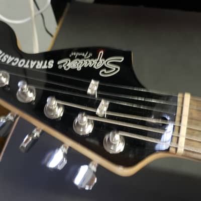 Squier Standard  Stratocaster HSS  Mirror Pickguard + Hard Case image 11