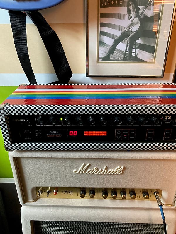 Hafler/DigiTech T3 Tube Guitar Preamp Early 90s Black Reverb