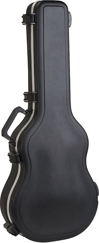 SKB Cases 1SKB-000 000 Sized Acoustic Shaped Hardshell Guitar Case w/ TSA Latches & Over-Molded Handle (1SKB000) image 1