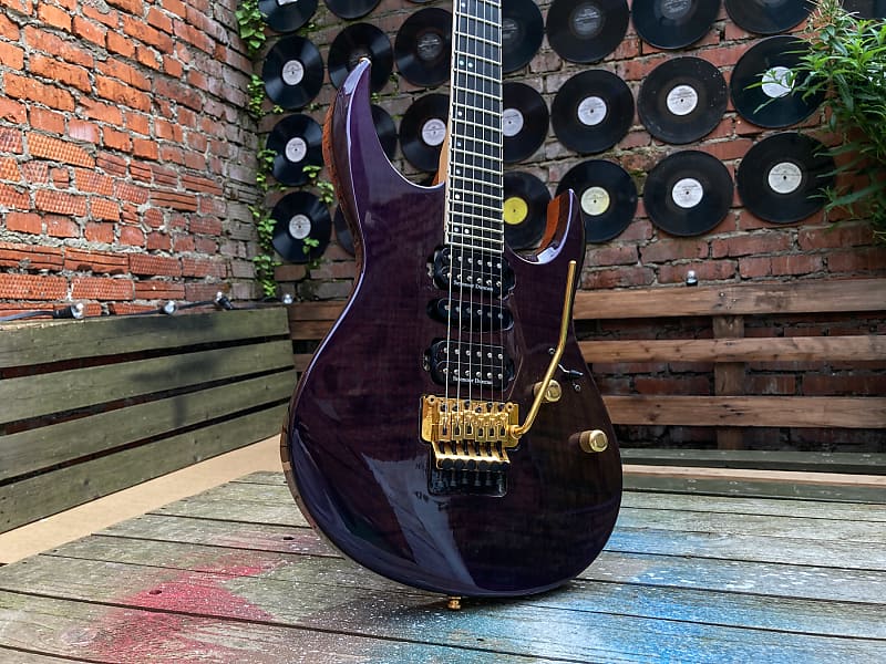 Rare pre Caparison Japan custom shop Cobran FG-5 1989 violet superstrat  jackson charvel killer