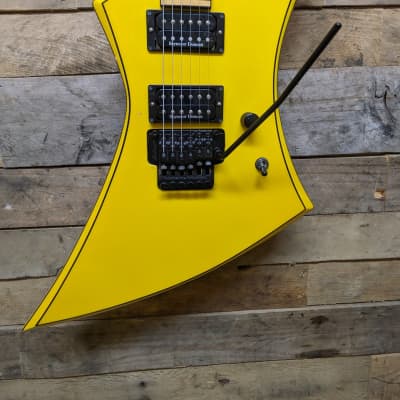 Jackson Kelly KE3M Yellow Pinstriped (limited 50 run) MIJ Japan Electric Guitar w/ Case image 14