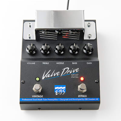 希少旧型 EBS Valve Drive ベース用 プリアンプ オーバードライブ EBS ValveDrive DI (ベース用プリアンプ/オーバードライブ