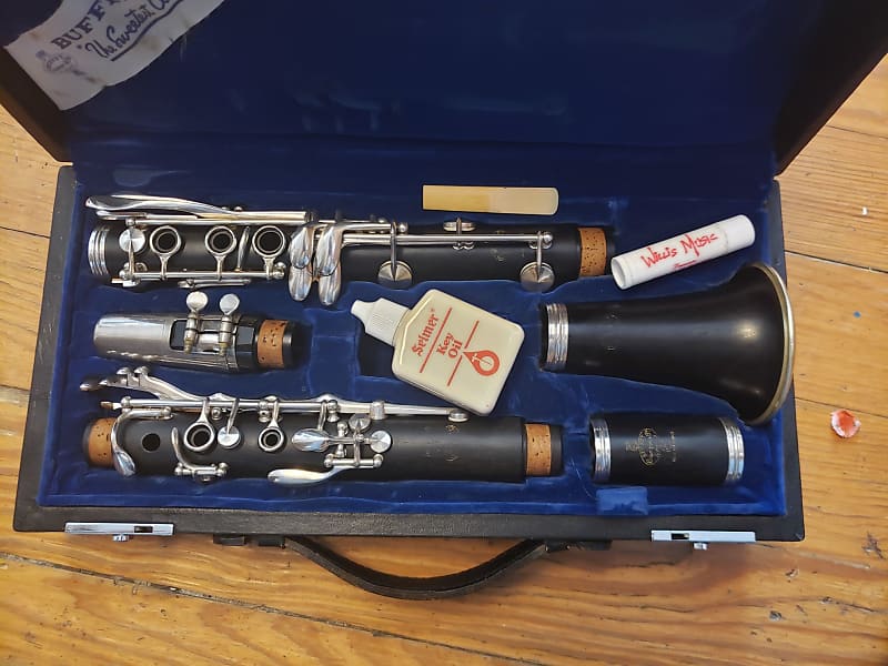 1975 Buffet Crampon R13 Bb Clarinet Repadded Serviced Golden