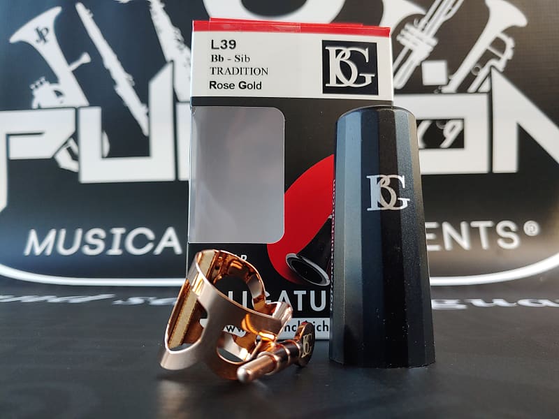 BG France L39 Tradition Rose Gold Bb Ligature Reverb