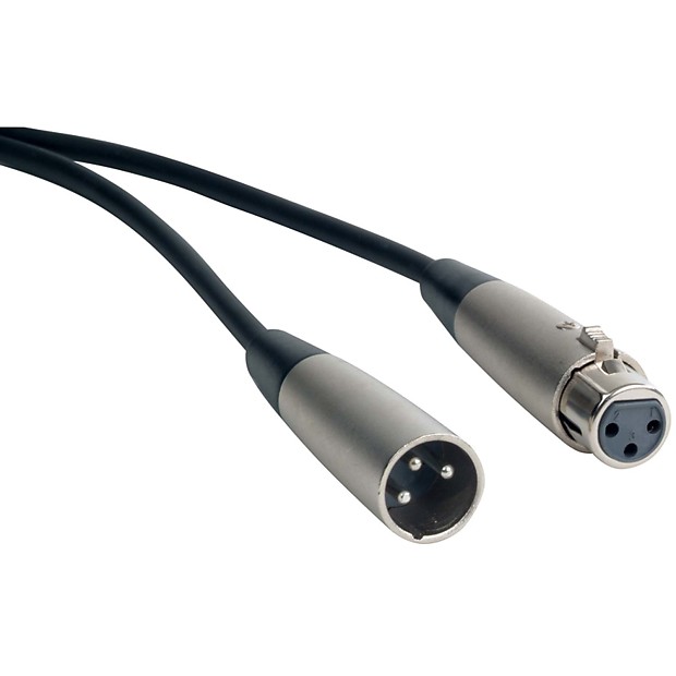 Accu-Cable XL-25 3-Pin XLR-M to XLR-F Mic Cable - 25' image 1
