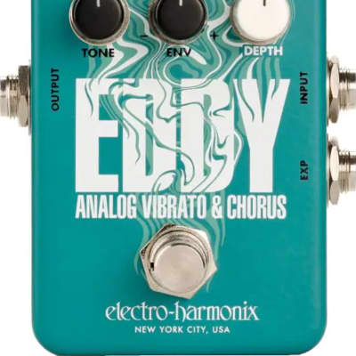 Electro-Harmonix / Eddy アナログバイブレーター&コーラス Electro-Harmonix Eddy Analog Vibrato & Chorus Pedal | Sweetwater