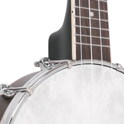 Gold Tone BU-1/L Concert-Scale Maple Neck Open Back Banjo Ukulele with Gig Bag For Left Handed Players image 8