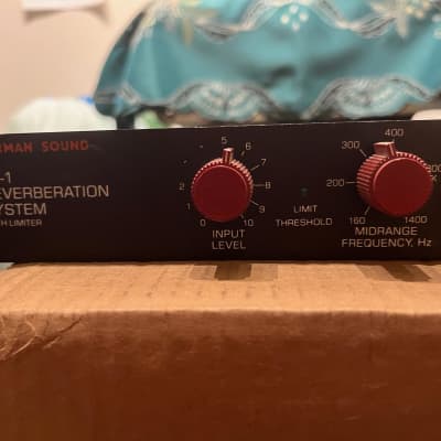 Furman RV-1 Reverberation System LATER Model with GROUND SWITCH, Limiter, EQ - Mid '80's image 2