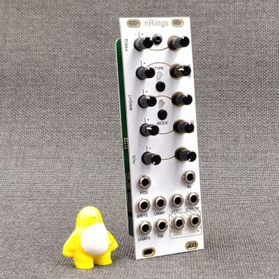 nanoRings - Mutable Instruments Clone - nRings, Micro Rings - Custom White/Gold  Panel image 3
