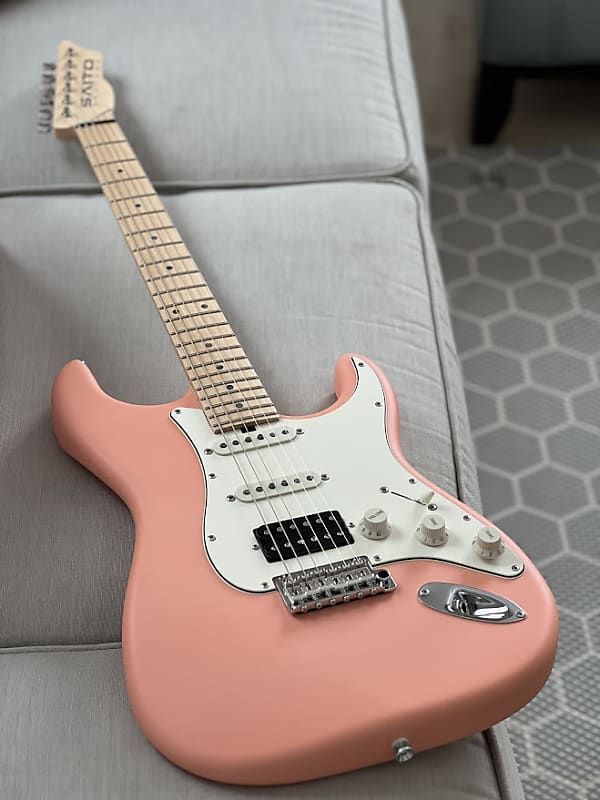 Saito S-622CS SSH with Hard Maple in Shell Pink 232415 image 1