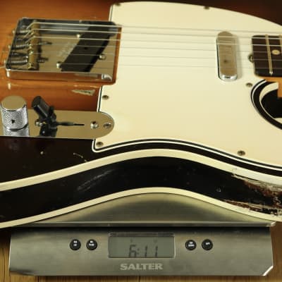 Fender Custom Shop John Cruz Masterbuilt 60s Tele Custom Relic 2 Tone Sunburst JC3589 ~ Balance Payment for Martin image 6