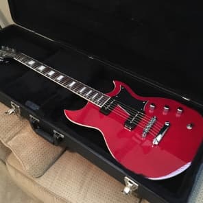 Reverend Sensei 290 2016 Gloss Wine Red with Hard Case image 2