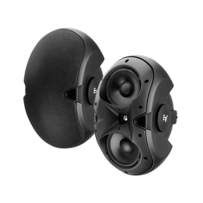 EV Electro Voice EVID-3.2 2-Way 150W Dual 3.5" Stereo Speakers Black PAIR image 1