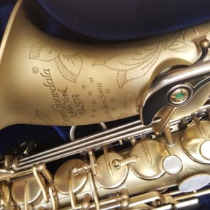 Alto Saxophone Dave Guardala  New York "Earth Tone" Gold Matte Finish image 2