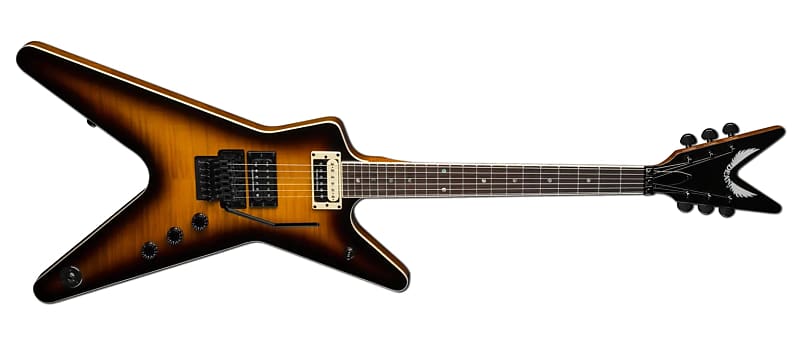 DEAN ML 79 Floyd Flame Maple electric GUITAR in Trans Brazilia NEW - Duncan Pickups image 1