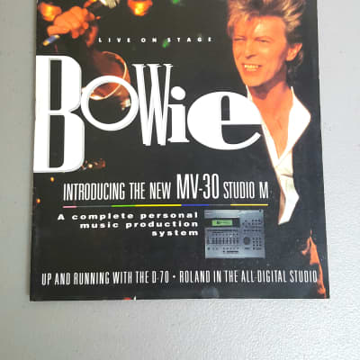 Roland Users Group Magazine - Vol 8 no 2 - David Bowie, D-70, PK-5, S-770 - 1990