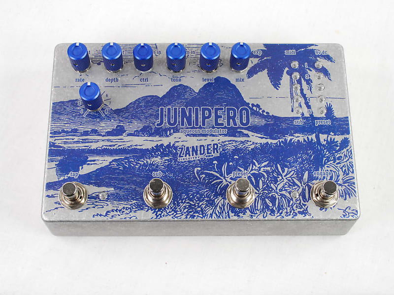 Used Zander Circuitry Junipero Aqueous Modulator Guitar Reverb