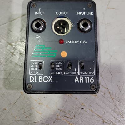 BSS AR116 Active DI Box | Reverb