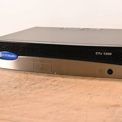 Crown CTs 1200 Two-Channel 600W Power Amplifier CG01PVY