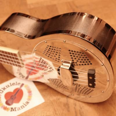 Aiersi Style "O" Nickel Plated Brass Concert Resonator #4983 image 16