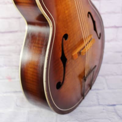 Vintage 1950's KAY Archtop - Maple Fingerboard -Fresh Neck Reset image 10