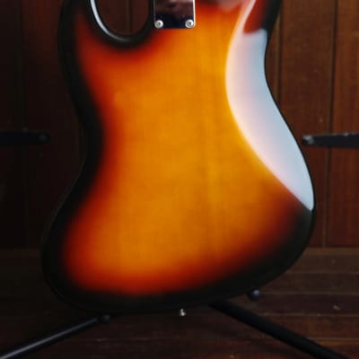 Fender JB62 Jazz Bass Made In Japan Sunburst 1991 Pre-Owned image 8