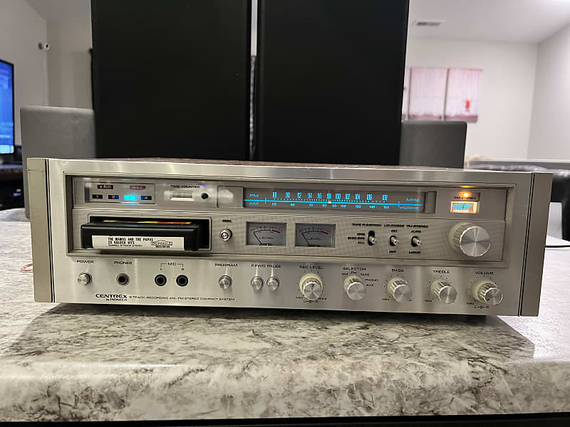 Centrex by Pioneer RH-626 am/fm Track Stereo Receiver plus centrex  speakers