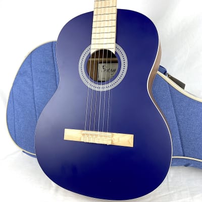 Cordoba Protégé Matiz C-1 Classical Guitar 2021 Classic Blue w/ Matching Bag image 1