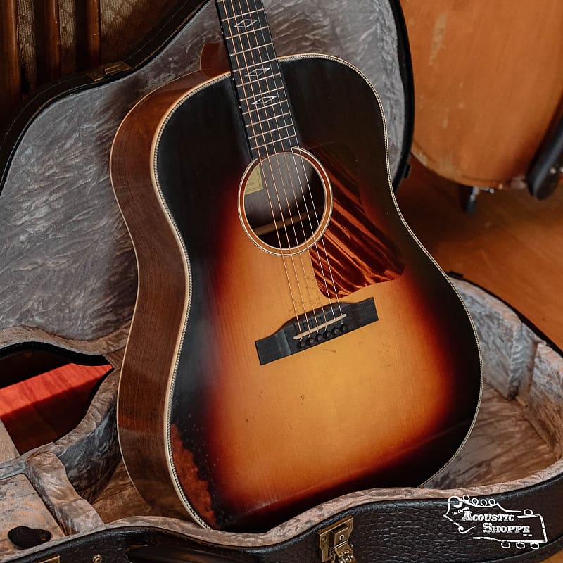 Eastman E22SS/V-SB Adirondack/Walnut "Antique Varnish Series" Antique Sunburst Slope Shoulder Dreadnought Acoustic Guitar #0274 image 1