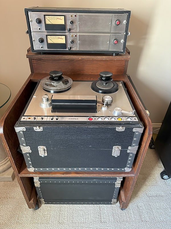 Ampex AG-440B 1970 - Black & Silver | Reverb