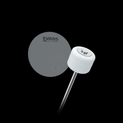 Evans EQ Drum Patch | Clear Plastic image 1