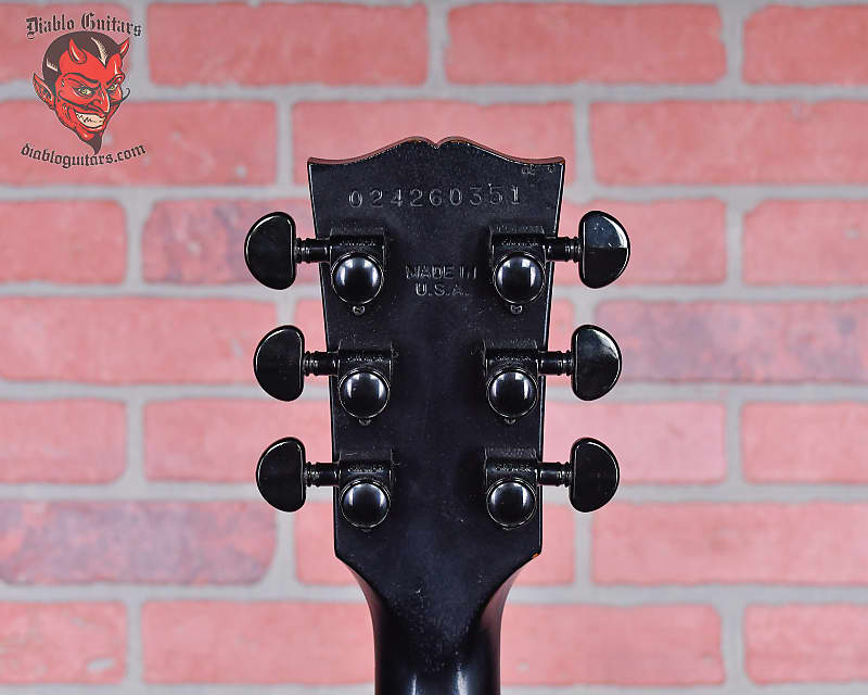 Gibson Les Paul Gothic II Matte Ebony 2006 w/Epiphone